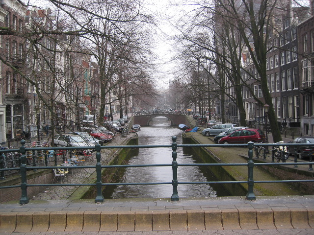 A scenic canal