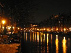 Canals at night 1