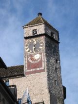 Castle Tower with Sun Dial