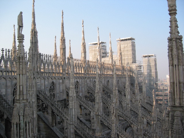 Duomo roof buttresses III