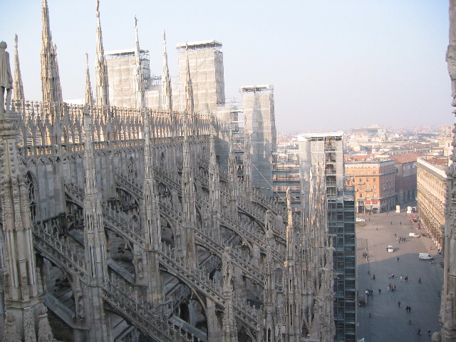 Duomo roof buttresses IV
