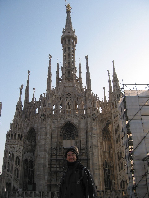 Jon on Duomo Roof