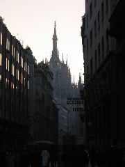 View of Duomo from Corso Vittorio Emanuele II 