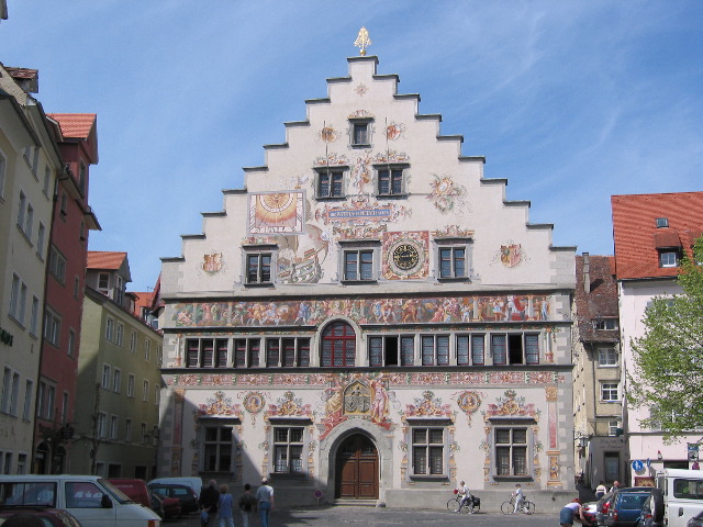 Frescoed building in Lindau