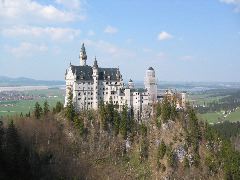 The "fairytale" Neuschwanstein Castle