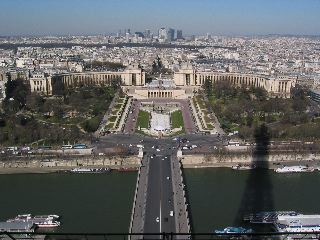 View of Trocadero area