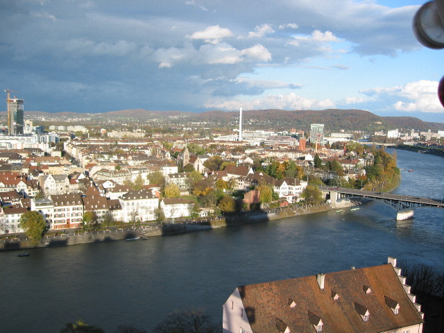 Looking up the Rhein